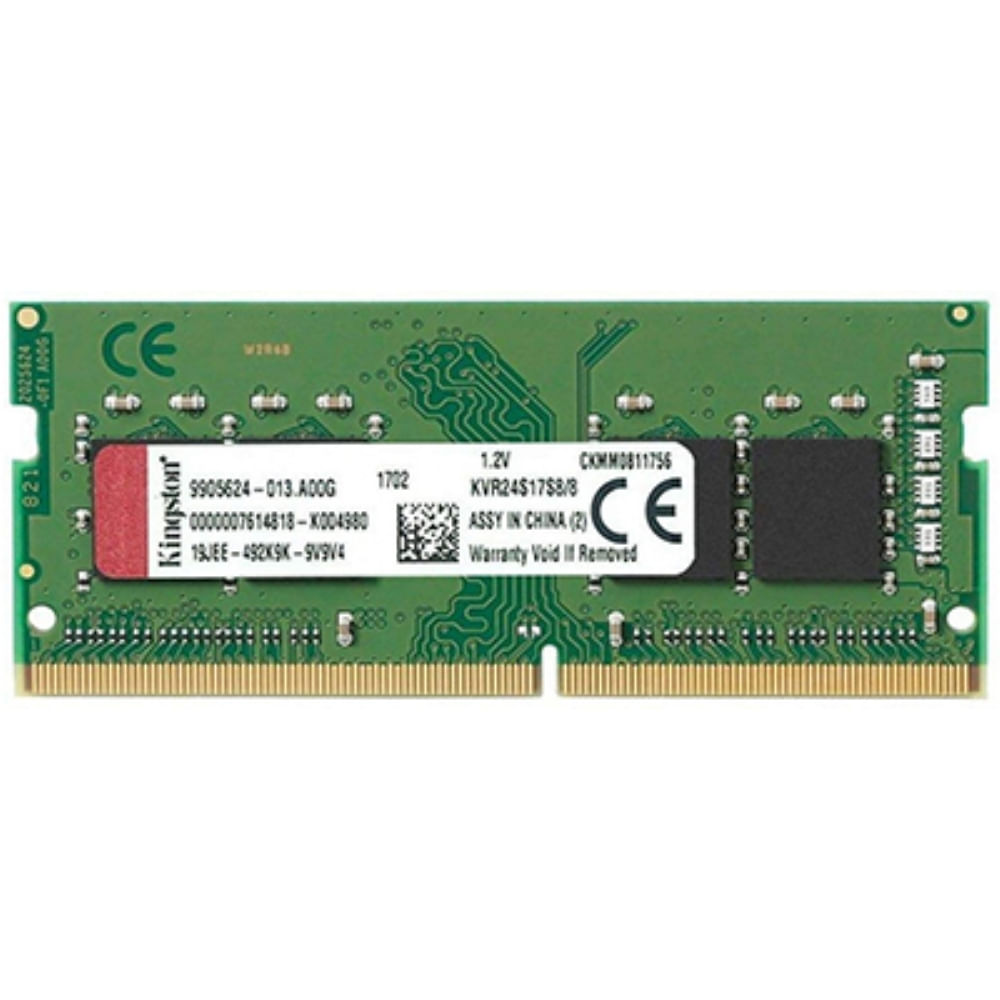 Kingston 8GB DDR4 2400MHz Memória RAM KVR24S17S8/8 | Scarcom