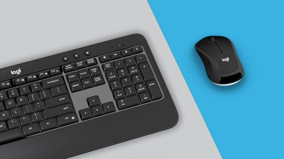 Kit Teclado e Mouse Sem Fio USB Logitech MK540 Scarcom