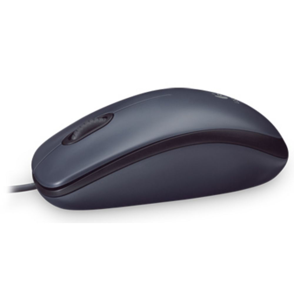 Mouse com fio Óptico USB Logitech M90 910-004053 | Scarcom