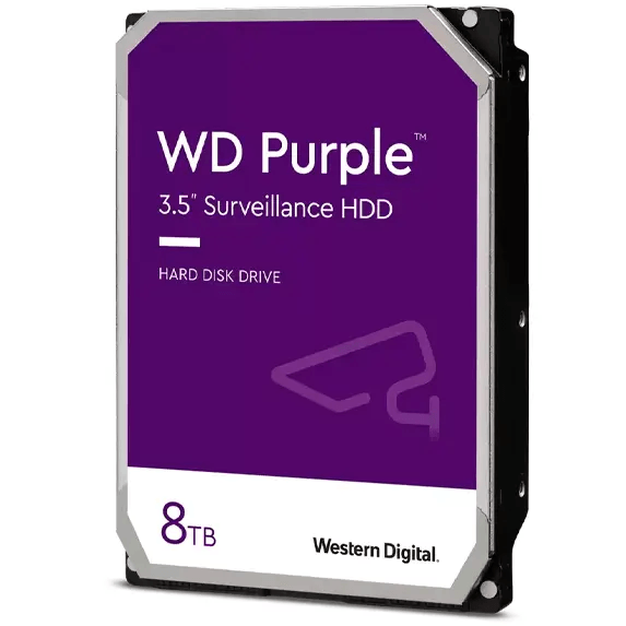 HD para DVR 8 TB Sata 3 5400 Rpm Western Digital Purple WD85PURZ