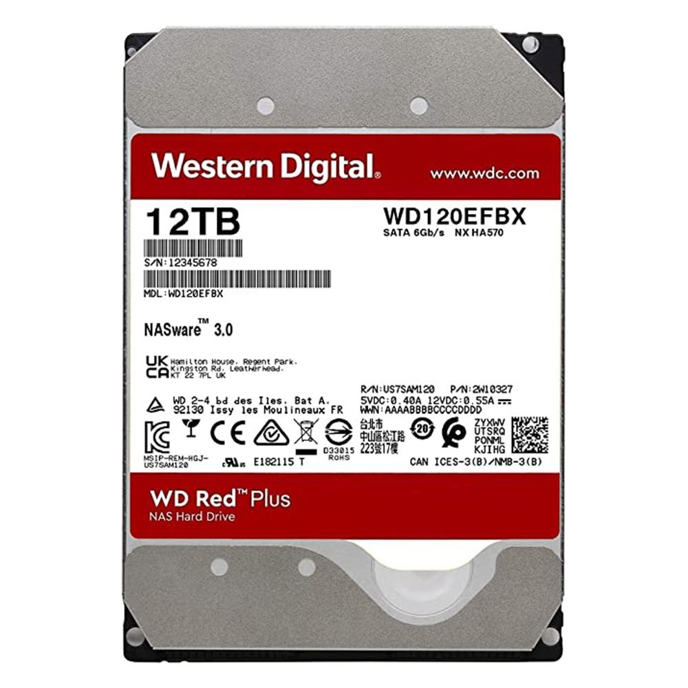 新品未開封：WD120EFBX 12TB HDD RedPlus ２台 新品未開封：WD120EFBX 12TB HDD RedPlus 2台 Amazon.com: Western