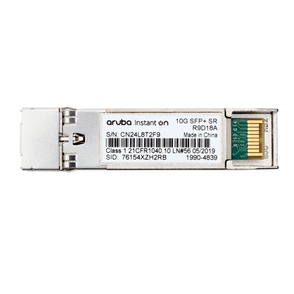 GBIC Multimodo 10Gbps SFP+ LC SR 300 Metros Aruba IOn R9D18A | Scarcom