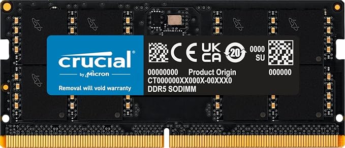 Crucial CT48G56C46S5 Memoria Notebook 48 GB DDR5 5600 Mhz | Scarcom