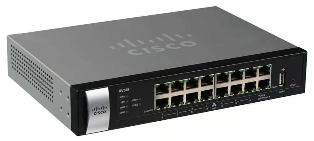 Roteador Cisco RV325-WB-K9-NA Dual WAN Gigabit | Scarcom