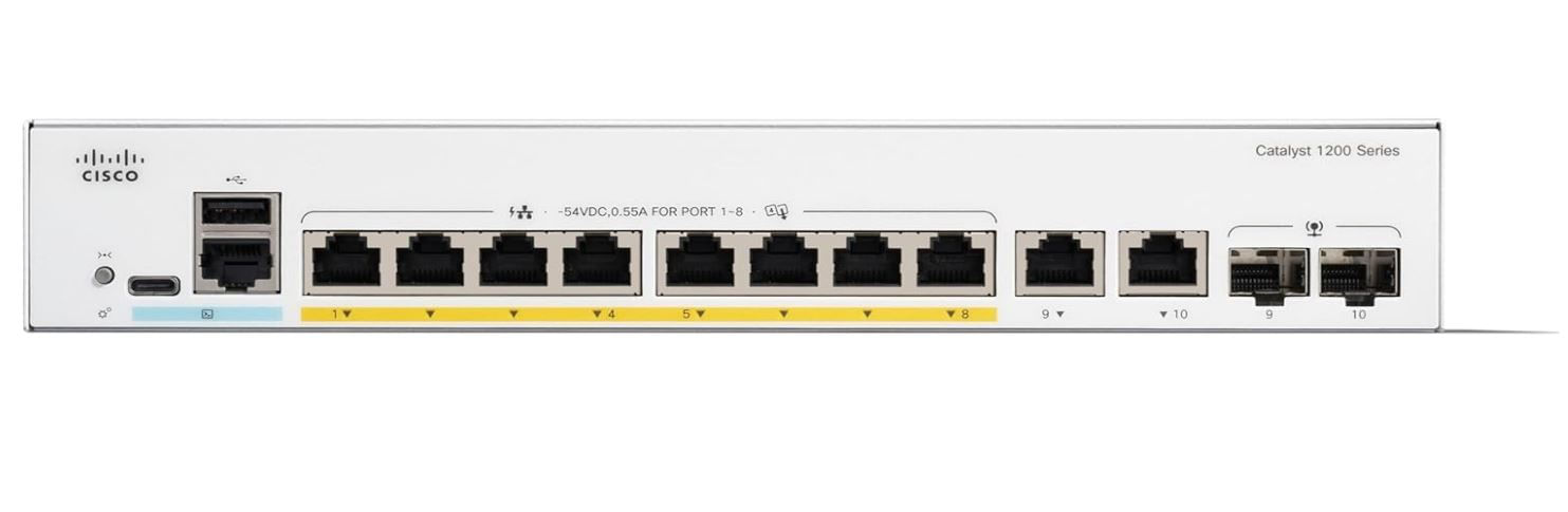 Switch Cisco Catalyst C1200-24P-4G Gigabit PoE+ SFP | Scarcom